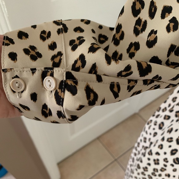 CHICO’S animal print Shirtdress - Picture 6 of 9